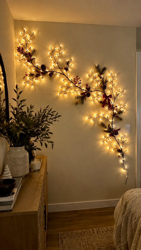 GlowVine wall setup